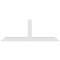 Ekena Millwork Portland Architectural Grade PVC Gable Bracket, 96"W x 36"H x 6"D x 6"F, 9/12 Pitch GBP096X36X0606POR00 - alternate 4